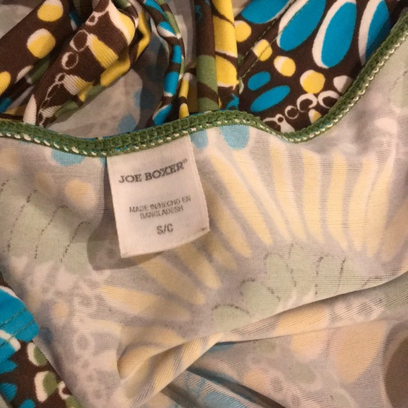 Joe Boxer swim Tankini top and matching bottom - Picture 4 of 8